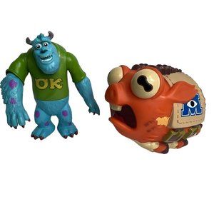 Disney Monsters University Sully Action Figure Archie Scare Pig Mascot Squeaker